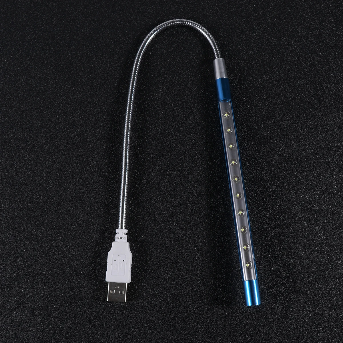 

Keyboard Lamp Laptop USB Light Small Table Eye Protection Blue Portable LED 360 Degree Rotatable Flexible Metal Save Electricity