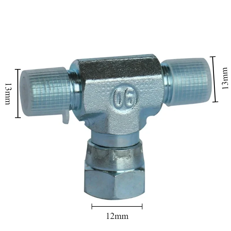 Imagem -03 - Pulverizador Airless o Tee Joint Pressure Gauge Universal Pulverizador Acessórios Adequado para Grao Wagner Titan Pintura de Alta Pressã