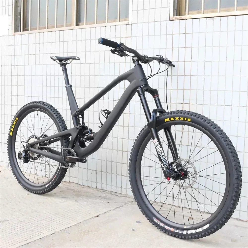 New Sale  Boost AM Full Suspension Mountain Complete Bikes 148mm 12 Speed Carbon Mountain Bicycle