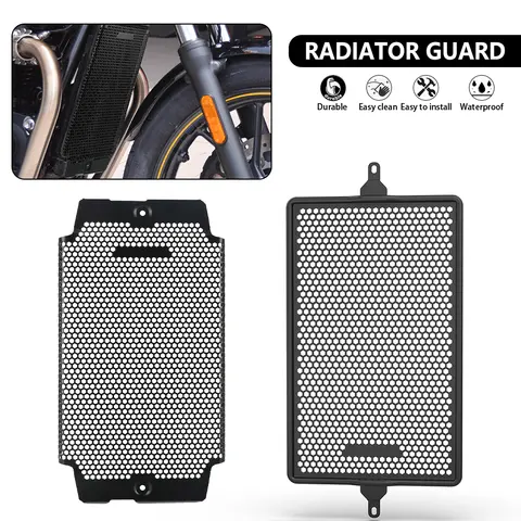 Thruxton RS 스피드 트윈 1200 Bonneville T100 2020 2021 2022 2023 BonnevilleT100 2024 오토바이 라디에이터 그릴 가드 커버