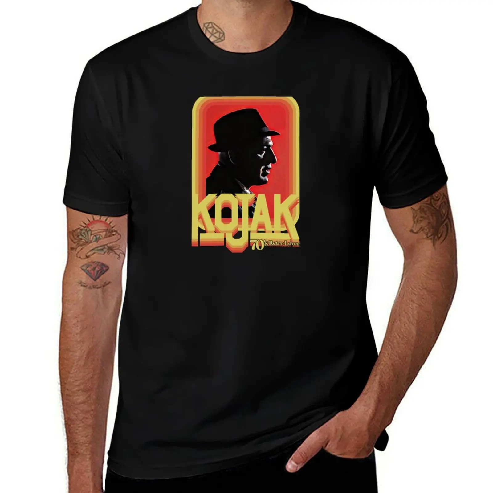 

Kojak TV Shows T-Shirt baggy shirts vintage graphic tee anime shirt mens t shirts