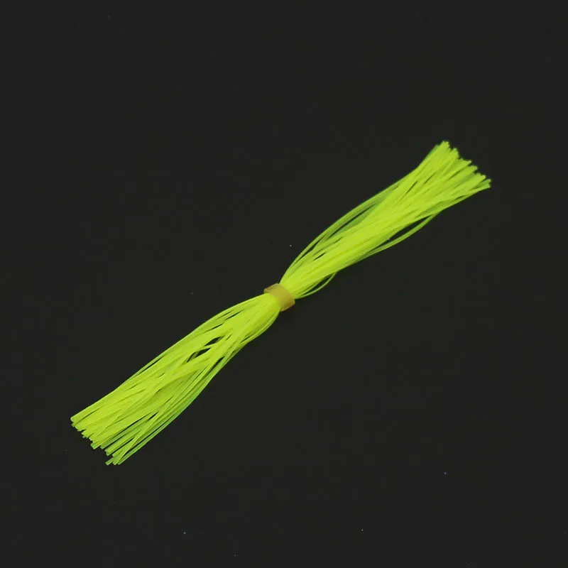 6pcs Fishing Gear Silicone Thread Silicone Skirts,Bio-Mimetic Waterweed Whiskered Lures Silicone Thread Fishing Accessories - view 3