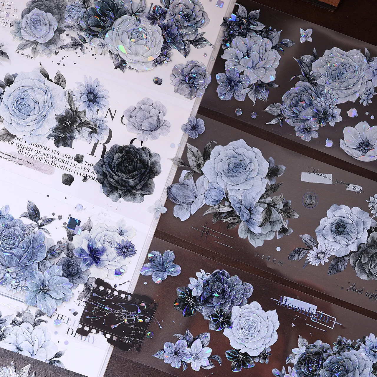 

XiaoBai новый карамельный серый цветочный васи маскирующая лента для домашних животных журнал лента украшение Винтаж