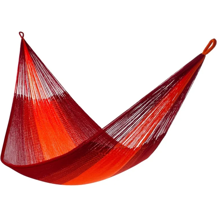 Leaf Hammocks - Family Size, Fits 2+ PPL, 550lb max - Weathersafe, Super Strong, Easy to Hang, Ultra Soft, Artisan Made