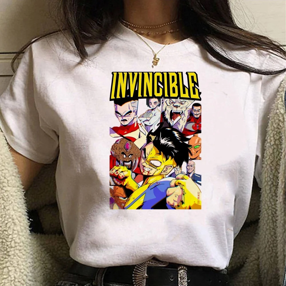 Invincible tshirt girl cute kawaii cutecore japanese scene  tshirt kawaii emo 2000s