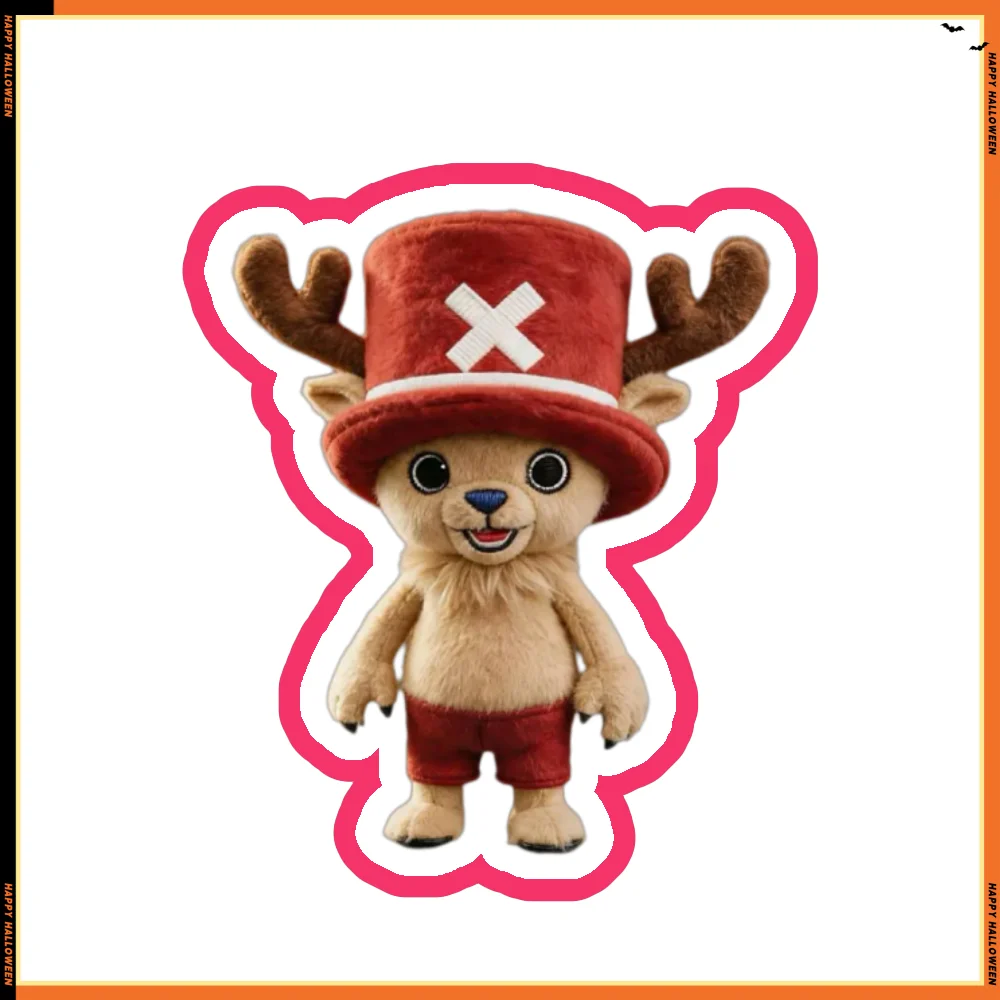 

Плюшевая кукла Чоппер из One Piece, милая аниме-игрушка, подарок на день рождения или Рождество