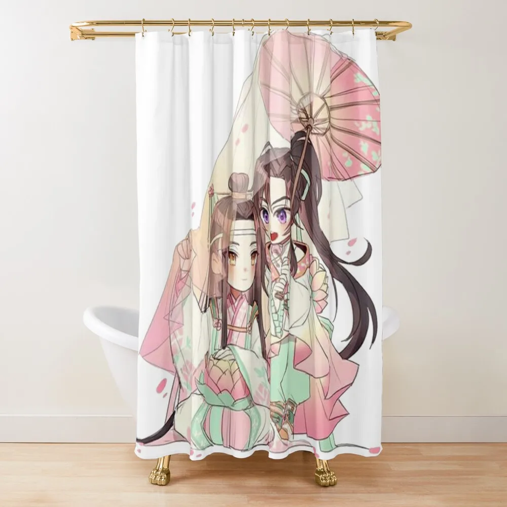 

WANGXIAN.BLOSSOM.SOULMATE Shower Curtain For Bathrooms Bathtub Shower For Bathrooms Curtain