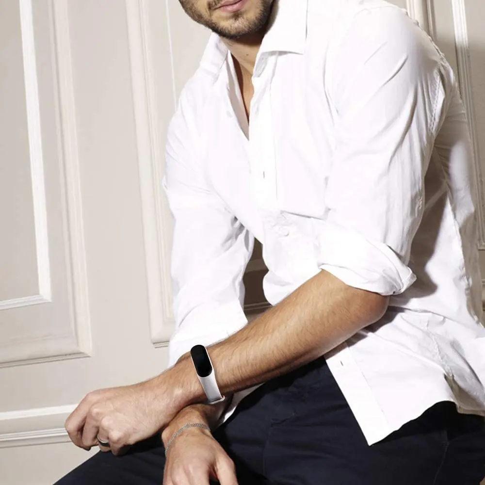 Strap For Xiaomi Mi Band 3 4 Smart Bracelet Replacement Straps TPU Wristband Smart Watch Band Wrist Strap For Xiaomi MiBand 3 4