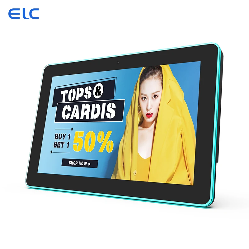 WA1052T Oem 10.1 Inch Smart Home Zigbee Tablet Poe Nfc Wall Mount Geworteld Poe Android Tablet Poe Rj45 Android Tablet