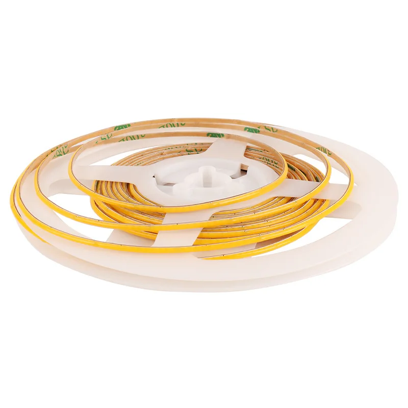 

5m Slim Thin Narrow 2mm COB LED Strip Orange 1800k 1900k 2000k Yellow 2200k Flexible Soft Tape Red Green Blue 3000k 4000k 6000k