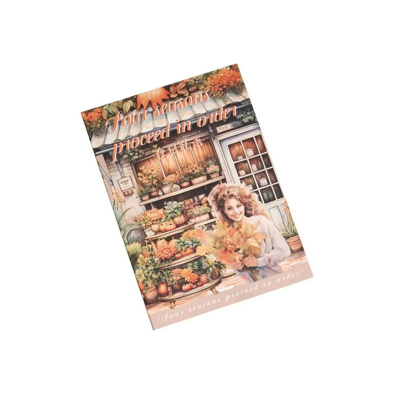 20Pcs Stickers Four Seasons Teenage travel Dairy handbook material sticker book Package Supplies decorative Scrapbook 148*105mm