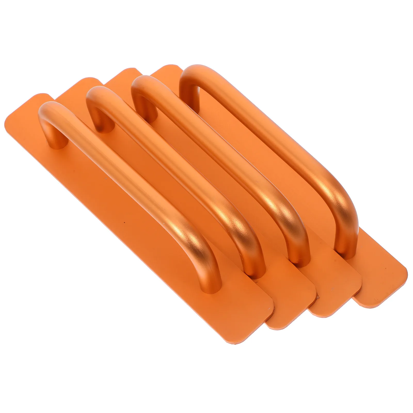 4Pcs Stick on Aluminum Alloy Door Pull Handles No Drill Sliding Glass Window Balcony Patio Closet Cabinet Drawer Pulls Modern