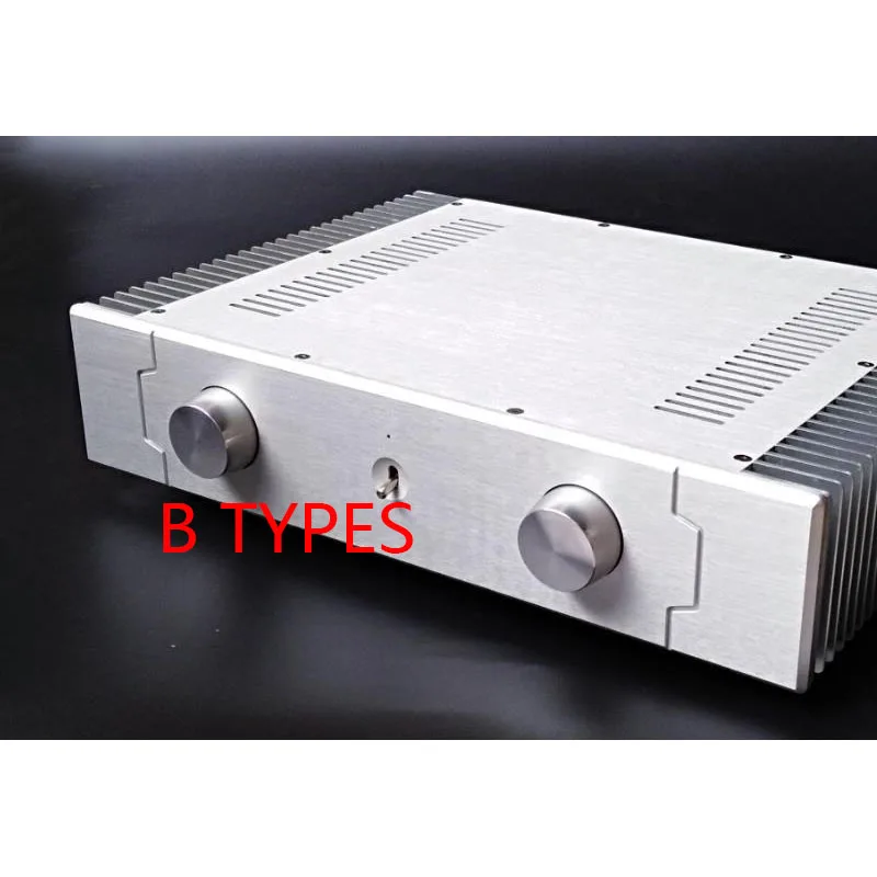 KYYSLB 430*90*308 мм полностью алюминиевый корпус усилителя, корпус SD4309B, корпус усилителя внешнего охлаждения небольшого класса A