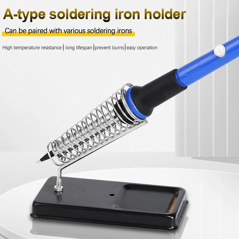 Portable Soldering Iron Stand Holder Soldering Tin Stand Electric Soldering Iron Accessories Electrical Work Tools