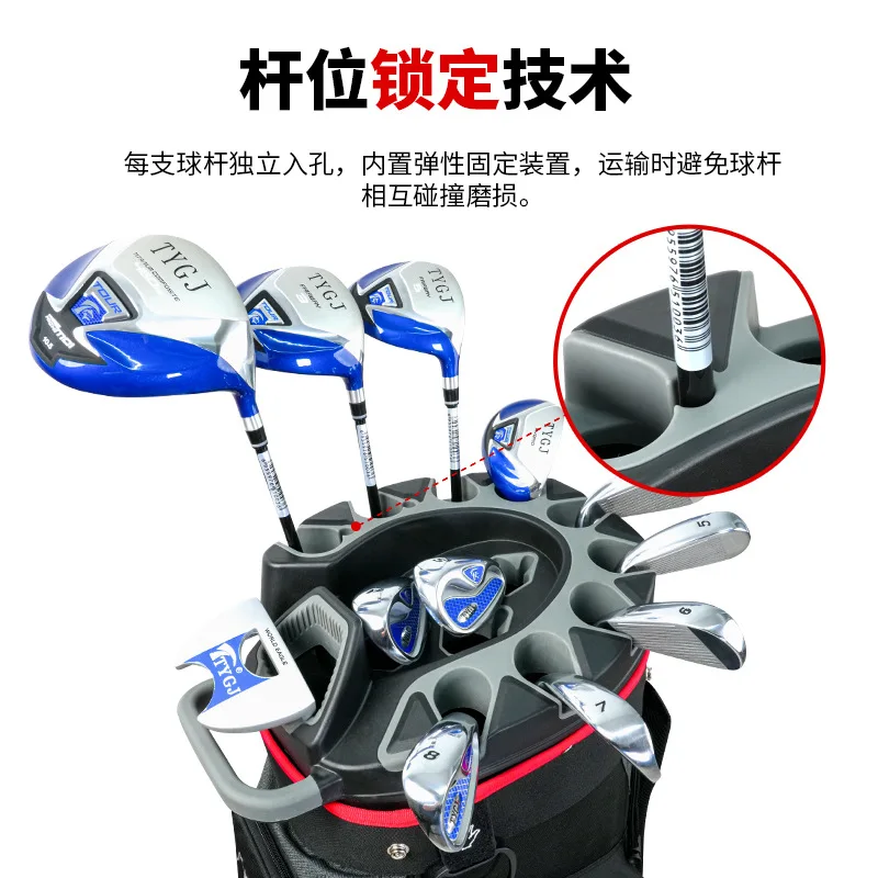 New Golf Car Travel Bag 14 Slots Lightweight Waterproof Multi Function Large Capacity for Men Women