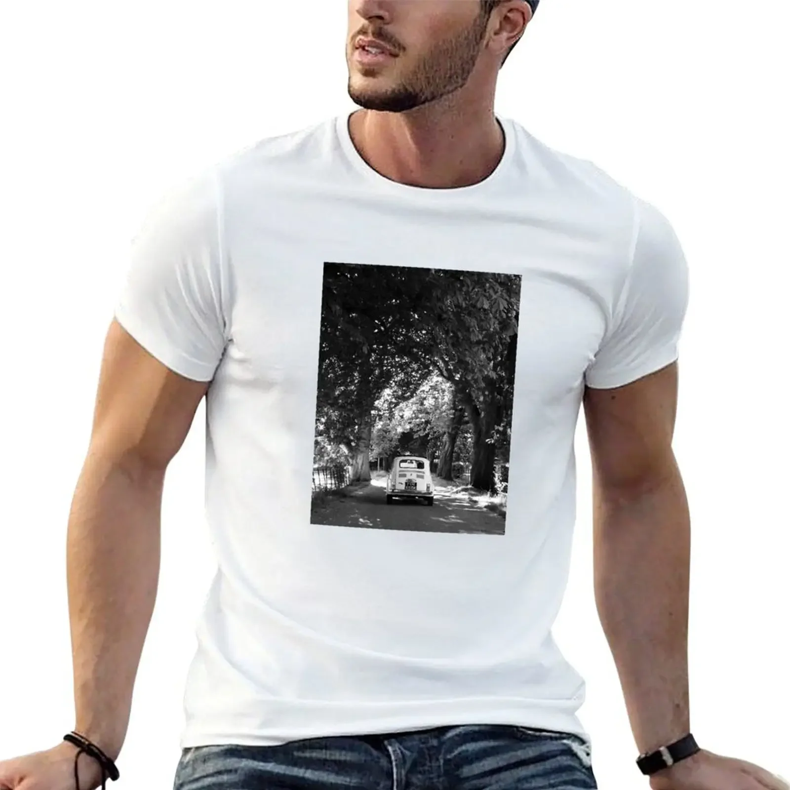 

Cinquecento Fiat 500 BW T-Shirt custom t shirt Blouse sports fans sublime t shirts for men