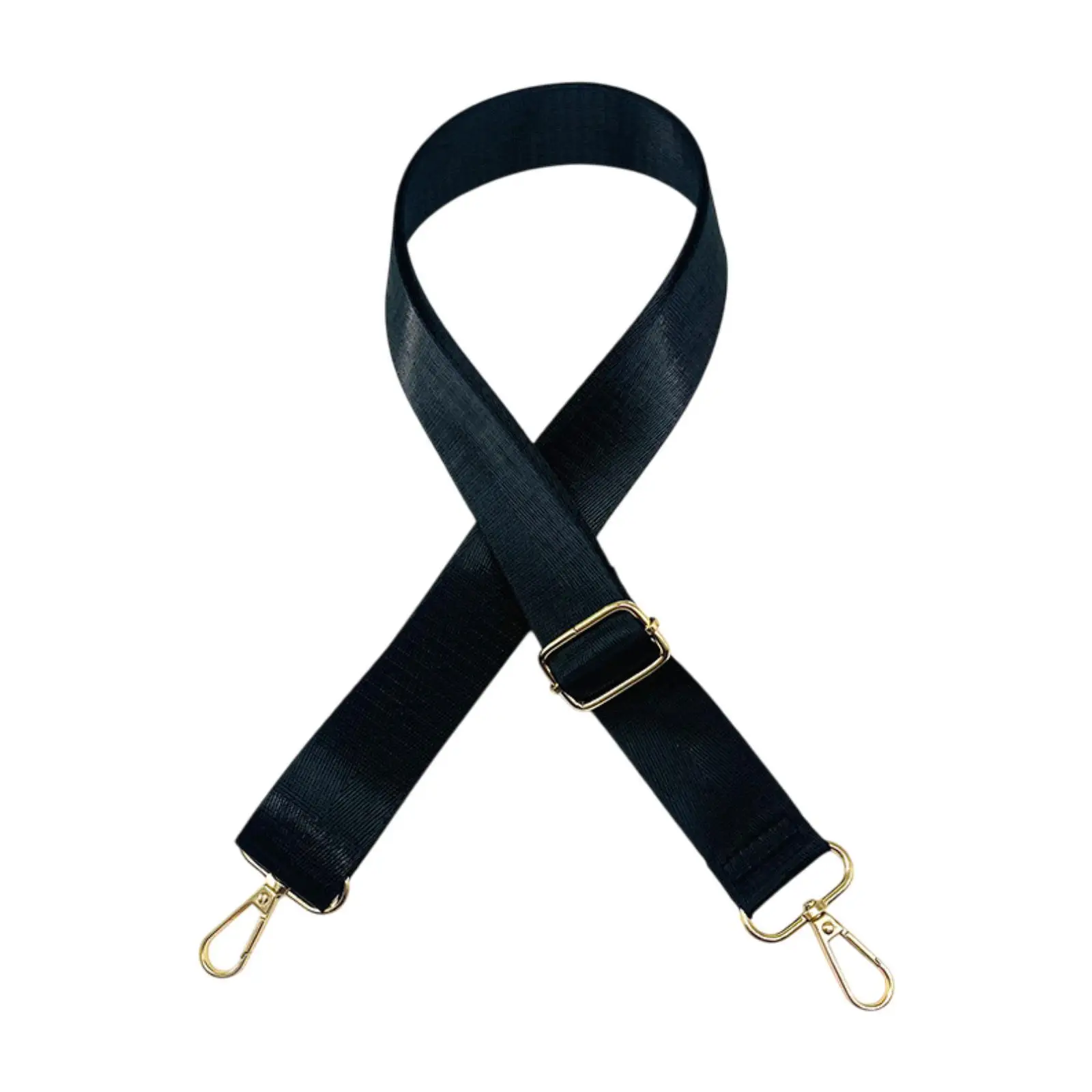 

Replacement Shoulder Strap Adjustable DIY Versatility Cross Body Strap Black