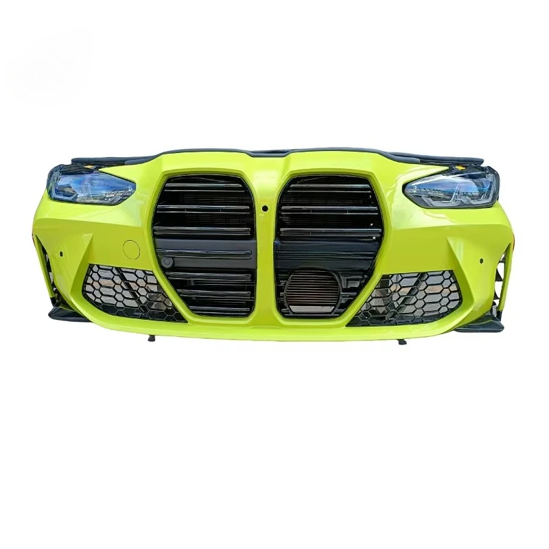 SXLL Cocok untuk G82G80 M3M4 bumper depan bekas berkualitas tinggi terlaris, lampu depan bumper depan gril