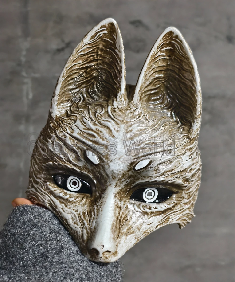 Jogo Silent Hill F Hinako Shimizu Máscara de raposa Cosplay Prop Kotoyuki Tsuneki Cosplay