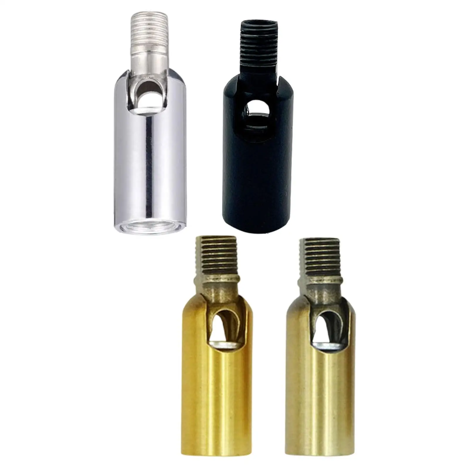 

10Pcs Steering Head Lamp Adapter Metal Easy to Use Portable Easily Install Chandeliers Part for Automotive Accessories