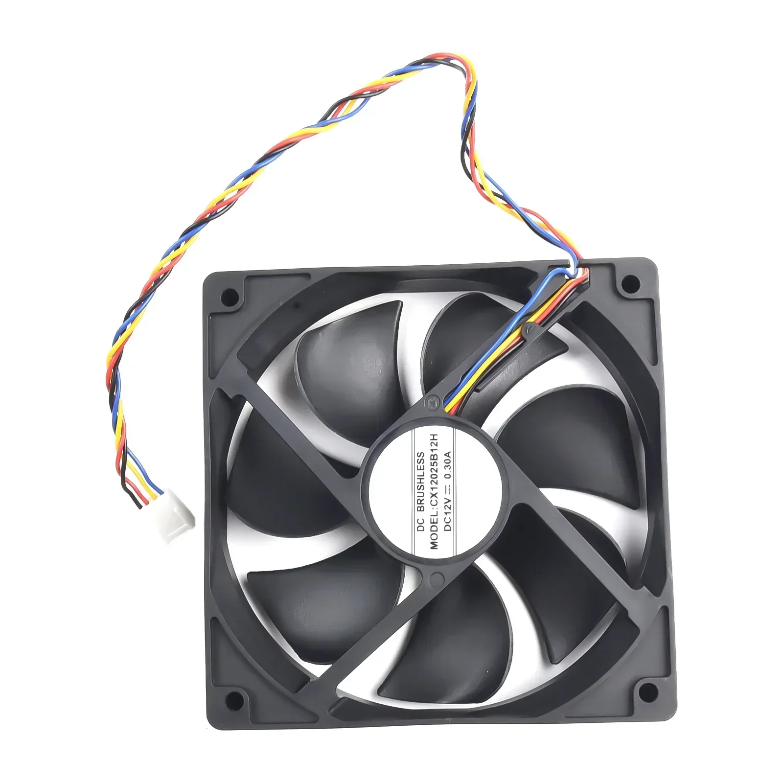 DIY Fan Replacement Ventilation Dual Ball Bearing Brushless Axial Fan PC Cooler Cooling 12025 Computer Case Fan