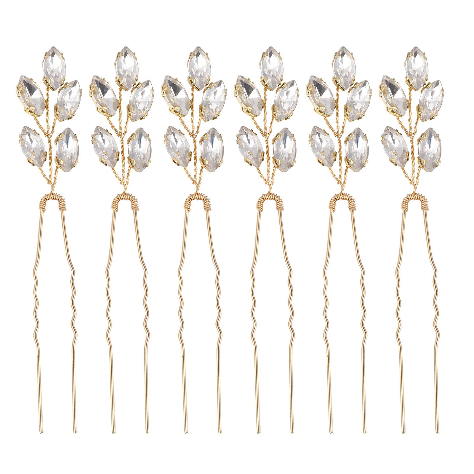 

2Pcs Exquisite Diamond Hairpins, Fashionable Hair Accessories for Women’s Hairstyles