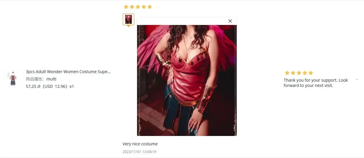 Halloween Wonder Superhero Women Costume Superwomen Cosplay Fancy Dress