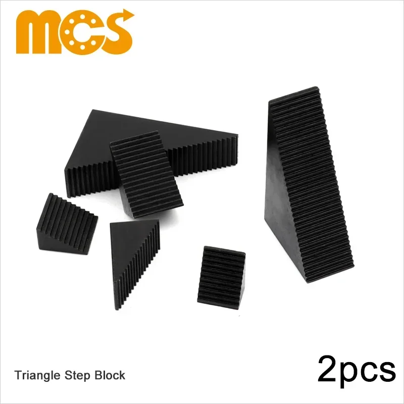 2pcs Triangle Step Block 10.9 Level Harden Tooling Fixture Combined Clamp Mould Pressing Plate for CNC Drilling Milling Machine