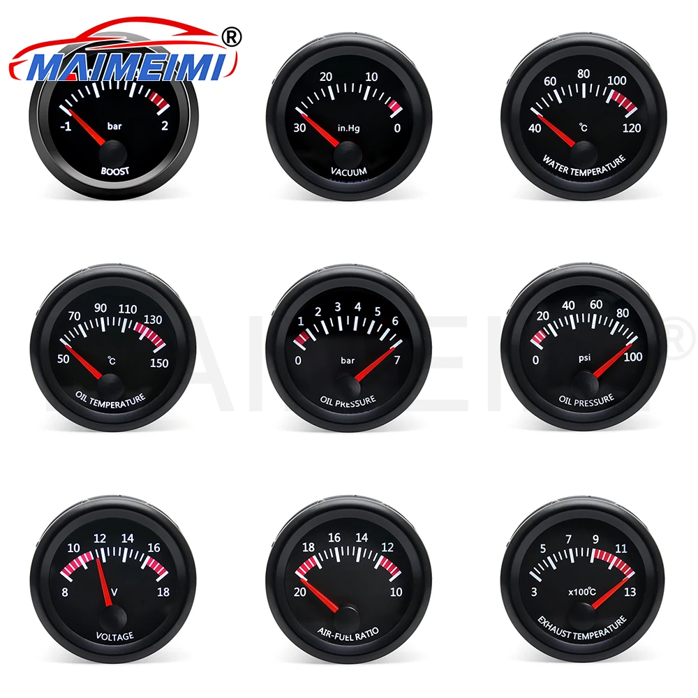 12V 52Mm Car Gauge …