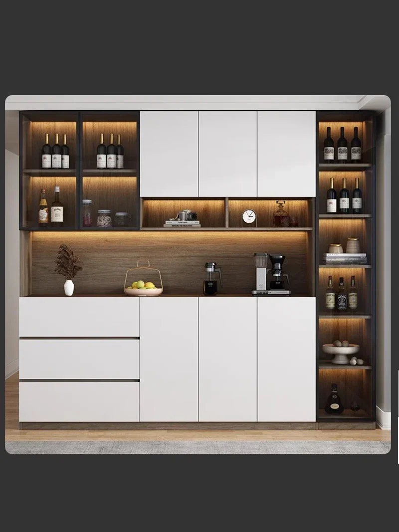 Cellar Bar Drinks Cabinet Wine Cottage Showcase Wall Furniture For Liquor Bottles Storage Column Modern Luxury Home Salon Luxe