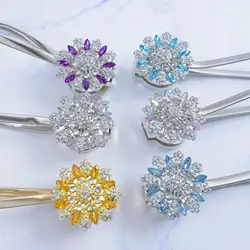 Magnetic Curtain Tiebacks,Convenient Drape Tie Backs,Decorative Rope Holdback Holder for Big,Wide or Thick Window Drapries