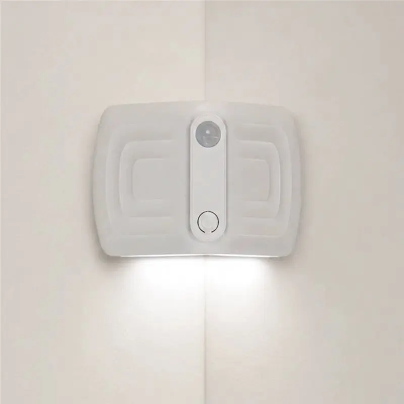 AB33-Three-Color Dimmable Wall Lamp, Minimalist Compact Decorative Sensor Night Light