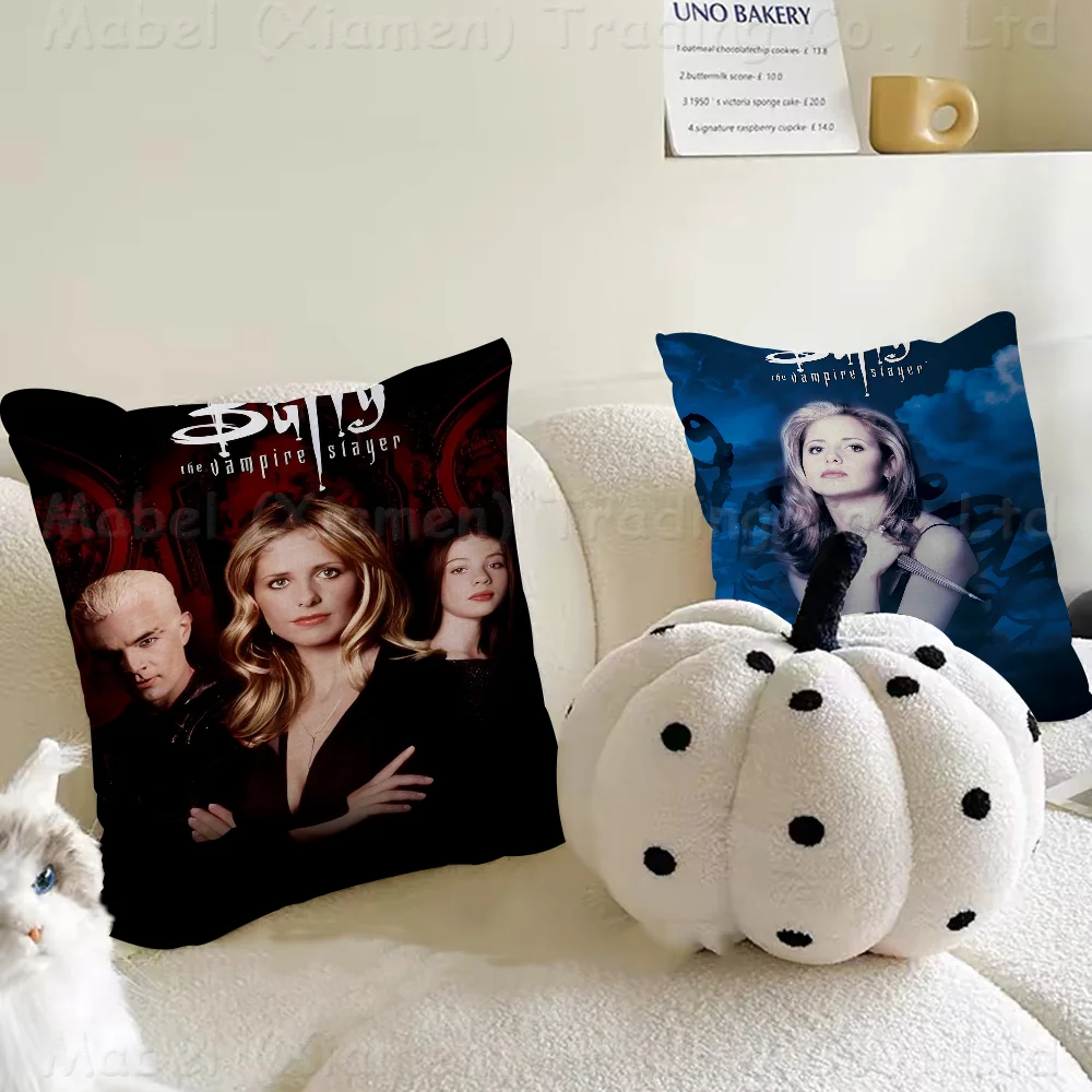 Buffy The Vampire Slayer Pillow Cover For Bedroom Room And Living Room Sofa Decorative Cushion Cover