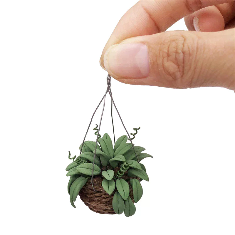 Maison miniature de simulation pour maison de poupée, modèle de plante décorative, jouet pour enfants, 1/12