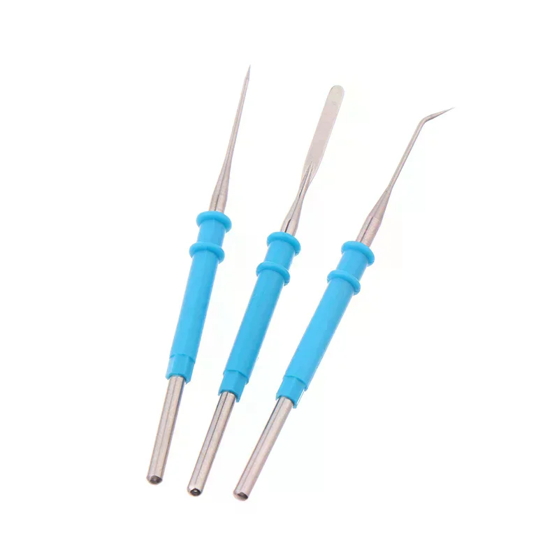 1Pc ESU Cautery Pencil Electrode 70mm*2.36mm Electrosurgical Blade Electrocoagulation Electrocautery Tip