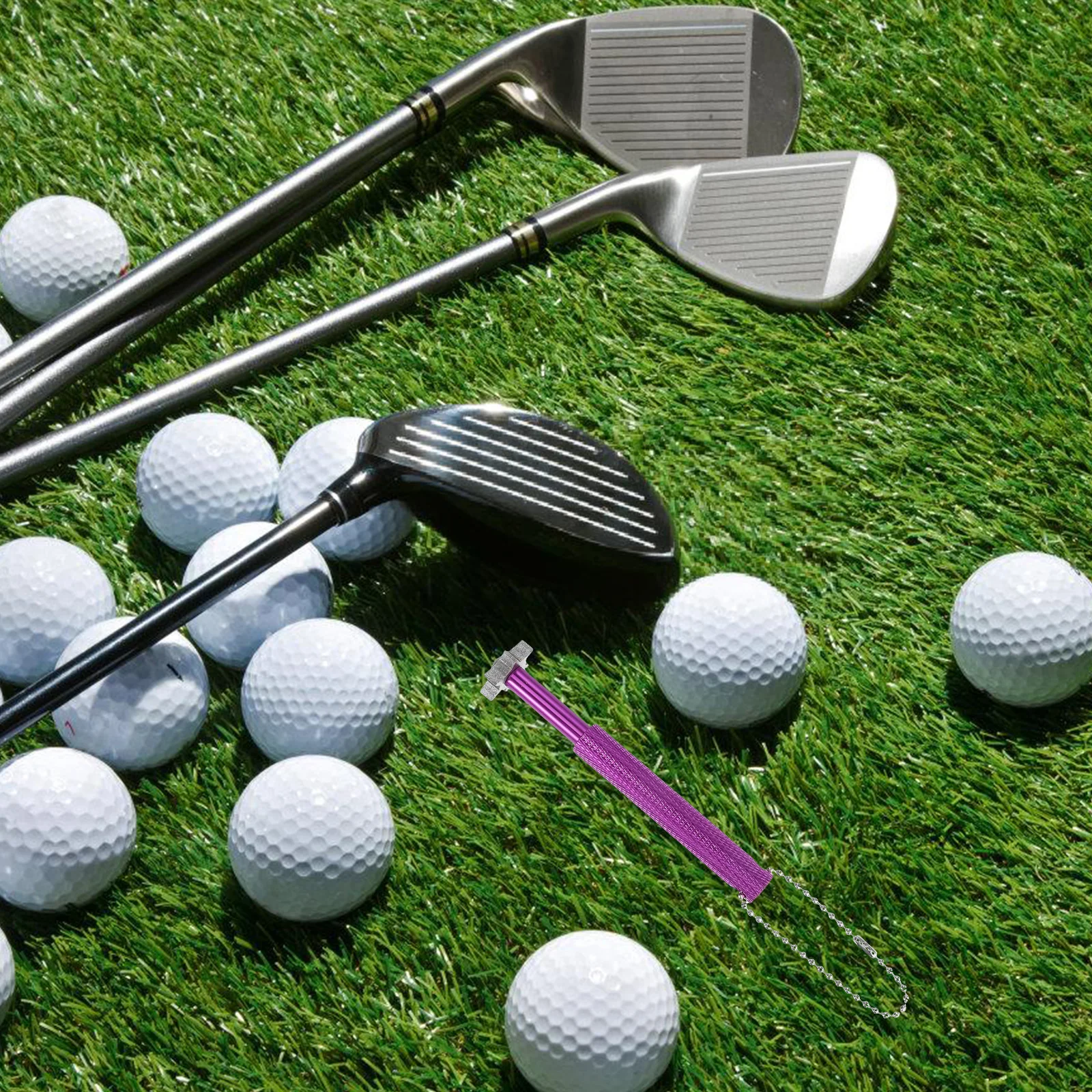 

Golf Groove Tool Club Supply Sharpener Sharpening Aluminum Alloy Re-grooving Cleaner Golf Club Groove Repair Cleaning Supplies