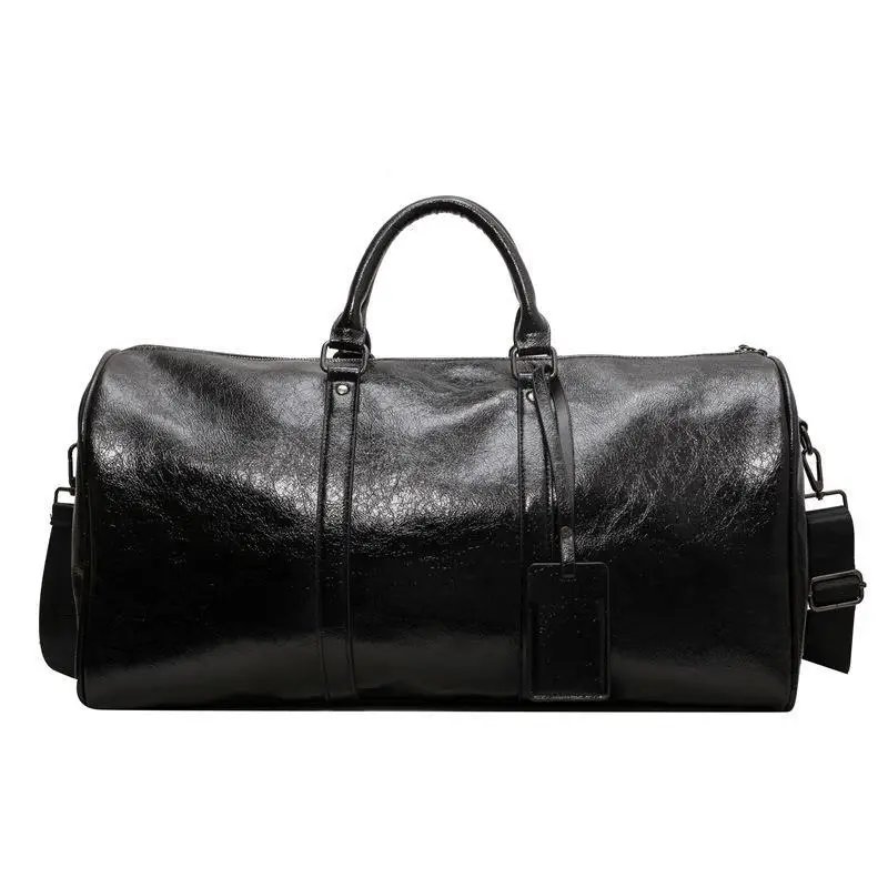 

New Men's Single oulder Travel Bag Large Capaci Busin Casual Lage Bag Women's Handheld op Sports Fitn Bag