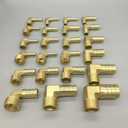 Brass Hose Barb Fitting Elbow 6mm 8mm 10mm 12mm 16mm To 1/4 1/8 1/2 3/8