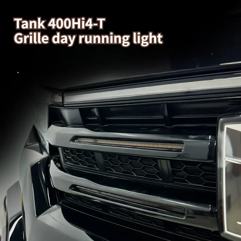 For Tank 400Hi4-T daily running light small yellow lamp through the vehicle logo light special decorative lamp