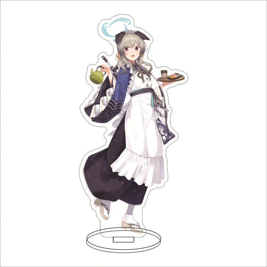 أنيمي الأزرق الأرشيف Hyakkiyakou مدرسة الاكريليك حامل شخصيات Kasuga Tsubaki Waraku Chise Kuda Izuna مكتب هدية مزخرفة