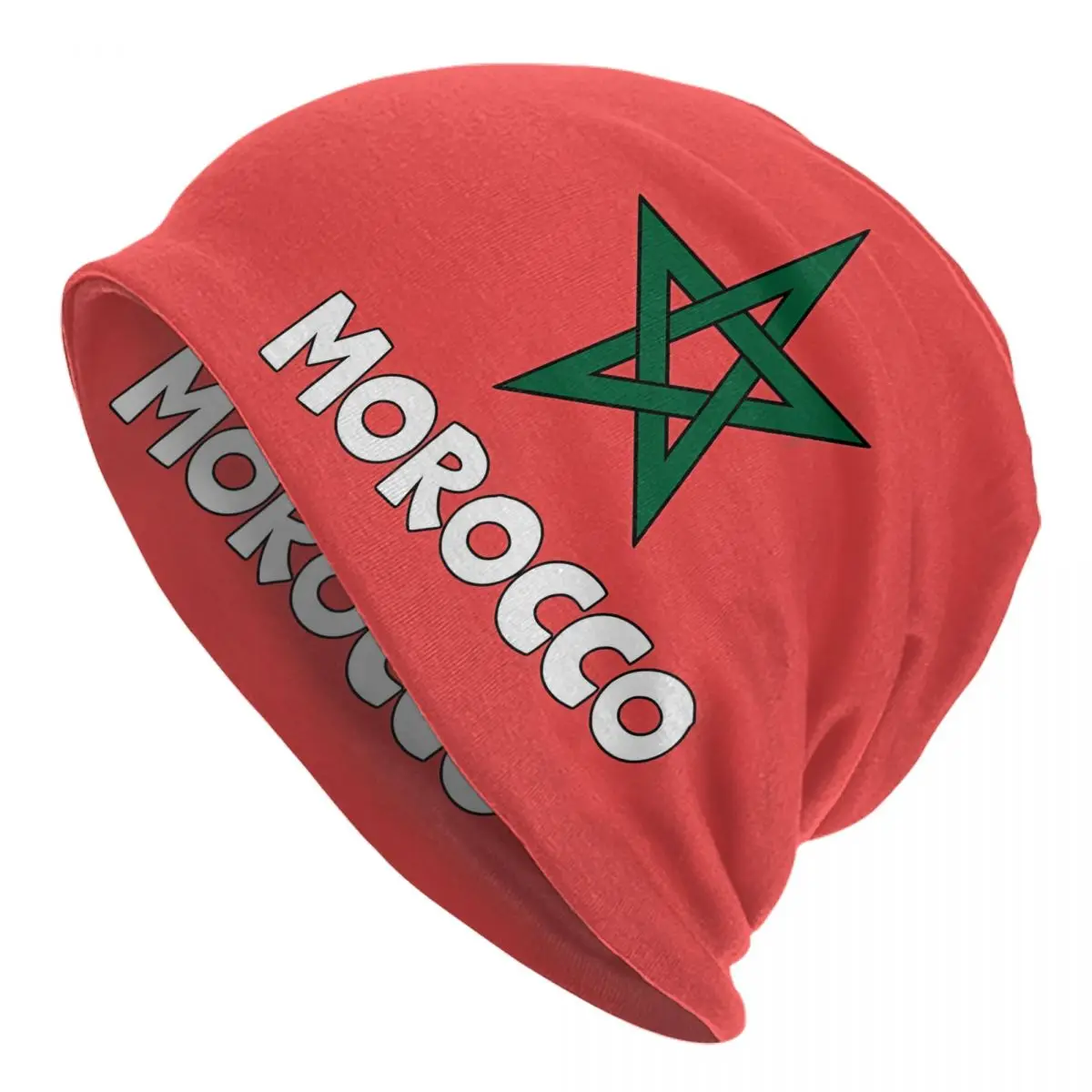 Morocco Flag Fashion Hats Keep Calm And Support Thin Hat Bonnet Special Skullies Beanies Caps Men Women's Earmuffs