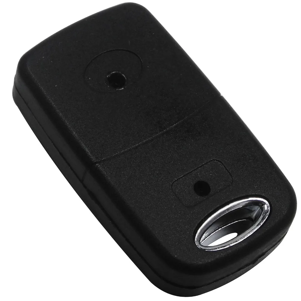 Jingyuqin Remote Car Shell Folding Flip Key Case Fob 3 Buttons For Toyota Celica Avensis RAV4 Prado Camry TOY43 Replacement