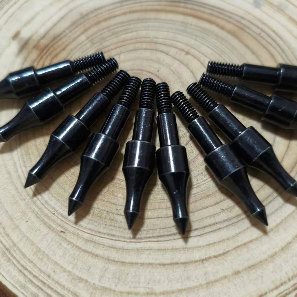 الرماية 100 الحبوب السهم نصائح نقاط و 6.2 مللي متر المسمار إدراج رؤوس السهم استبدال برودهيدس السهم لقوس الصيد الهدف 12-48 قطعة #5