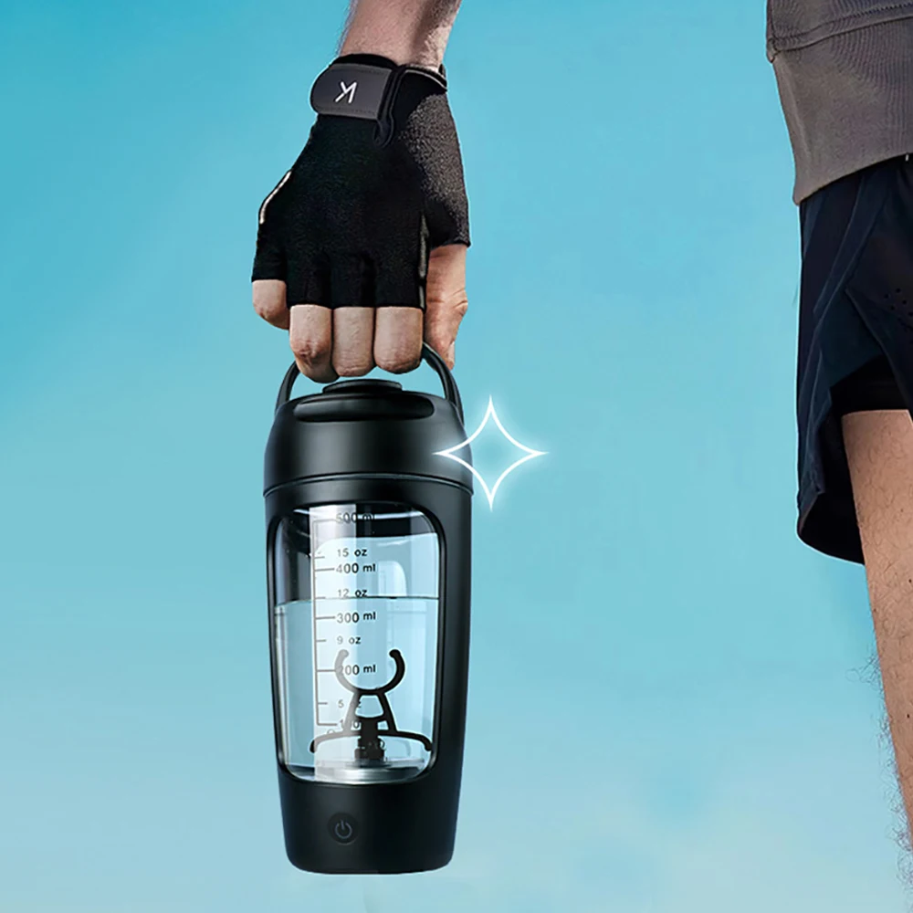 650ml USB Electric Protein Shaker Bottle Portable Rechargeable Blender Cup Multipurpose 650ml Mixing Cups for Fitness Workout - Image 3