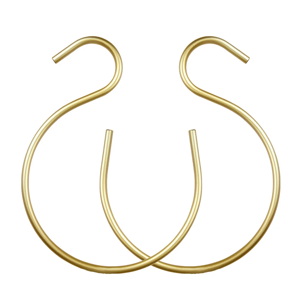 

2Pcs Simple Style Scarf Hanger Wardrobe Organizer Ties Belts Multi-Functional Closet Storage Accessories Scarf Hanger