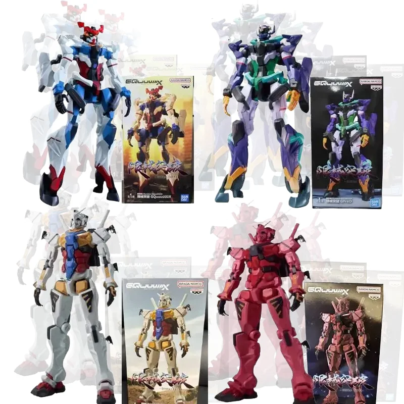 

Оригинальный Bandai Namco Banpresto Gundam Gquuuux Красный Белый Фиолетовый G Quarks Четыре стиля Аниме Фигурка Модель Коллекционная Игрушка Подарок