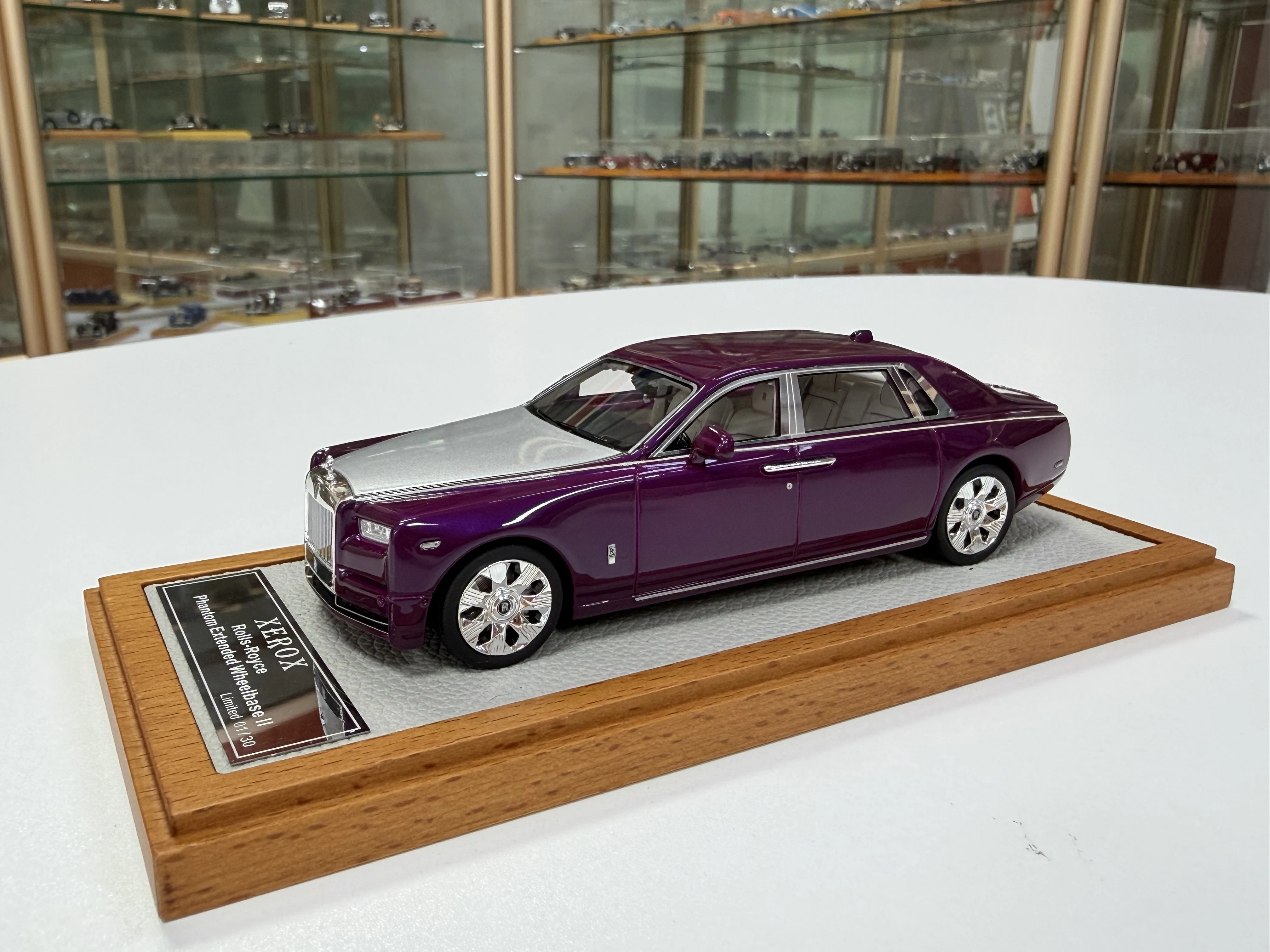 XEROX 1:43 Rolls Phantom ll Simulation Limited Edition Resin Metal Static Car Model Toy Gift