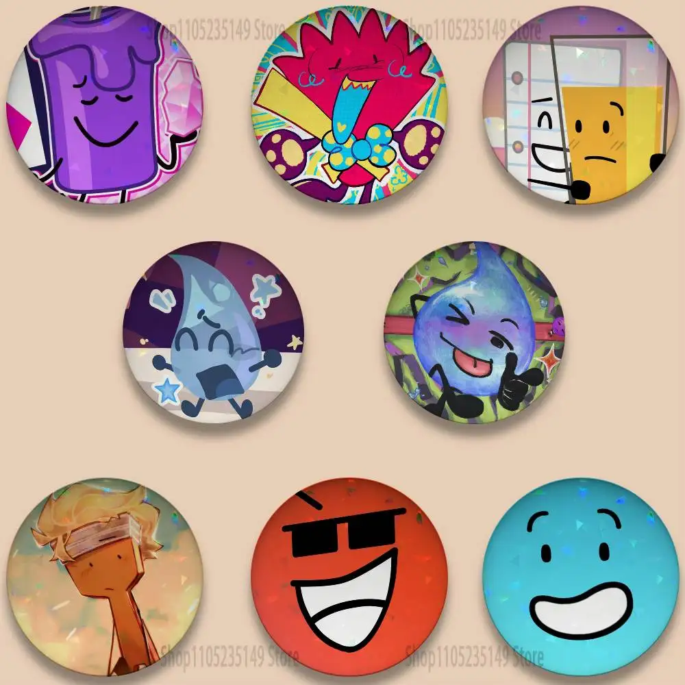 

I-Inanimate Insanity Pins 58mm Cute Cartoon Badge Handmade Brooches for Backpack Accessories Jewelry Gifts