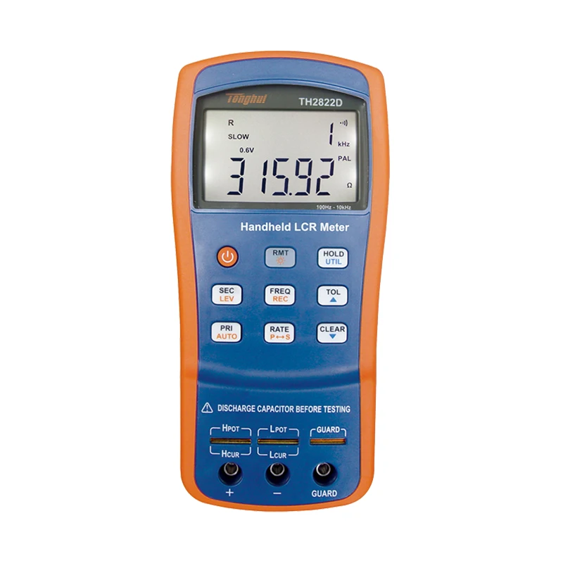 Tonghui TH2822 Series Handheld LCR Tester Portable RLC Bridge ESR Measurement TH2822A TH2822C TH2822D TH2822E TH2882M