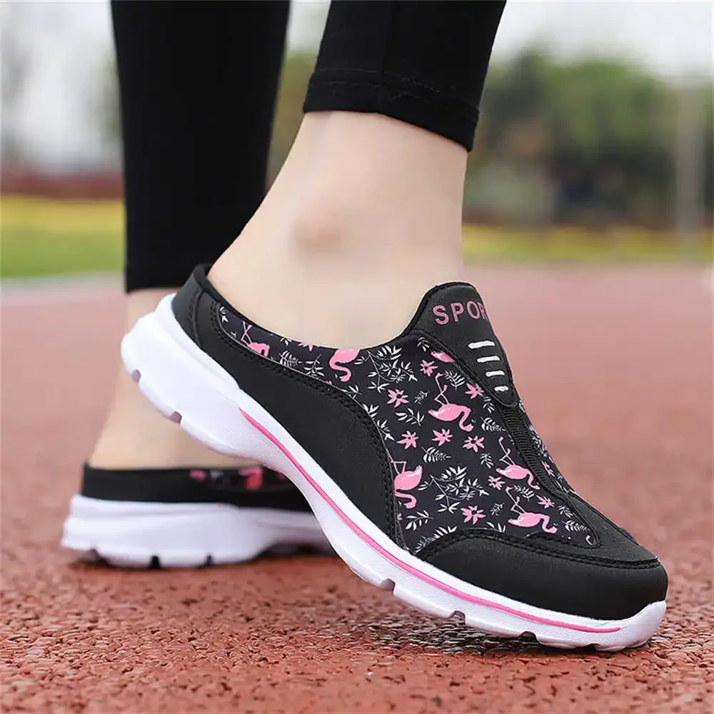 

Without Lacing Round Tip Black Boots Woman Walking Woman Sneakers Shoes Women Running Shoes Sports Designer Vzuttya School